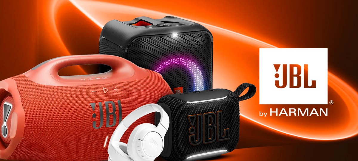 Caixas de som e fone de ouvido JBL